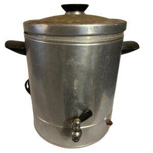 VINTAGE REGAL WARE INC. 36 CUP COFFEE MAKER PERCOLATOR URN WORKS